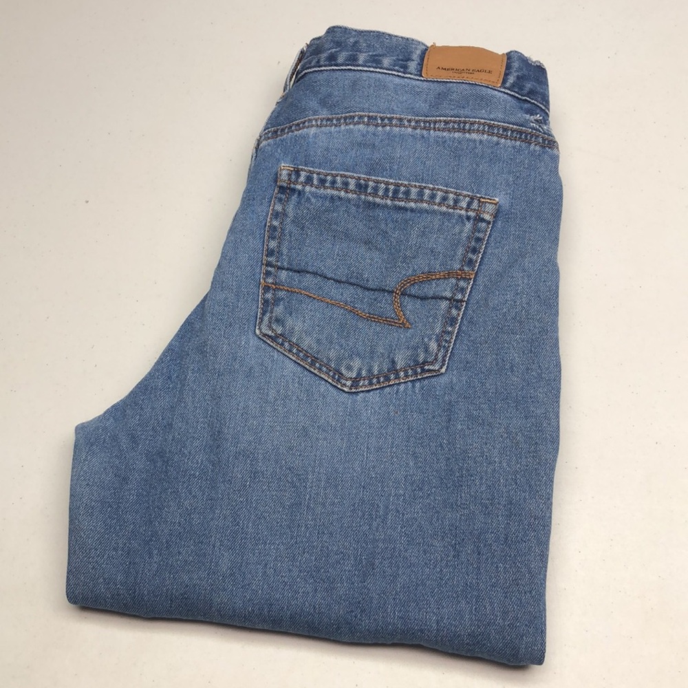 VINTAGE AMERICAN EAGLE HIGH-RISE MOM JEANS 4/27x28 ⭐️